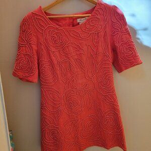 Vintage Pink Beaded Dress